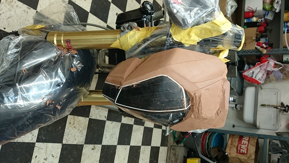 Clay model headlight 2