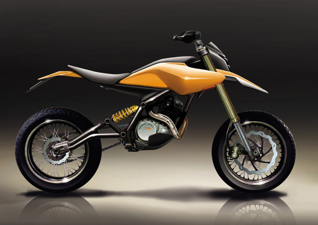 TVS Isotope 200 concept rendering